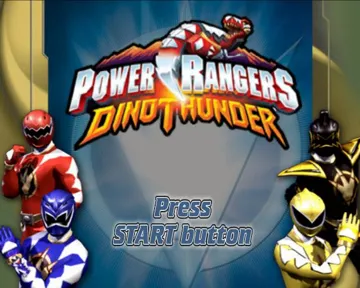 Power Rangers - Dino Thunder screen shot title